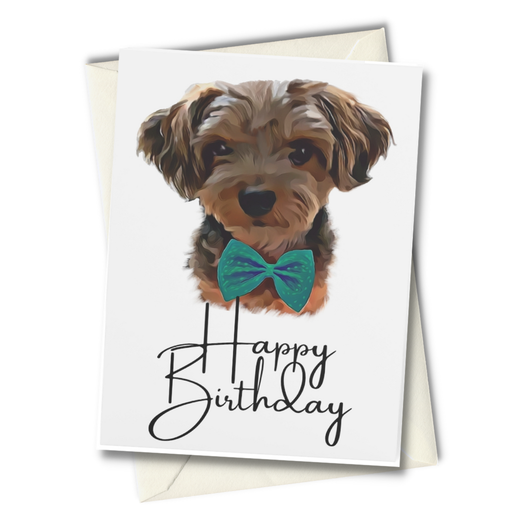 Custom Personalized Pet Greeting Cards