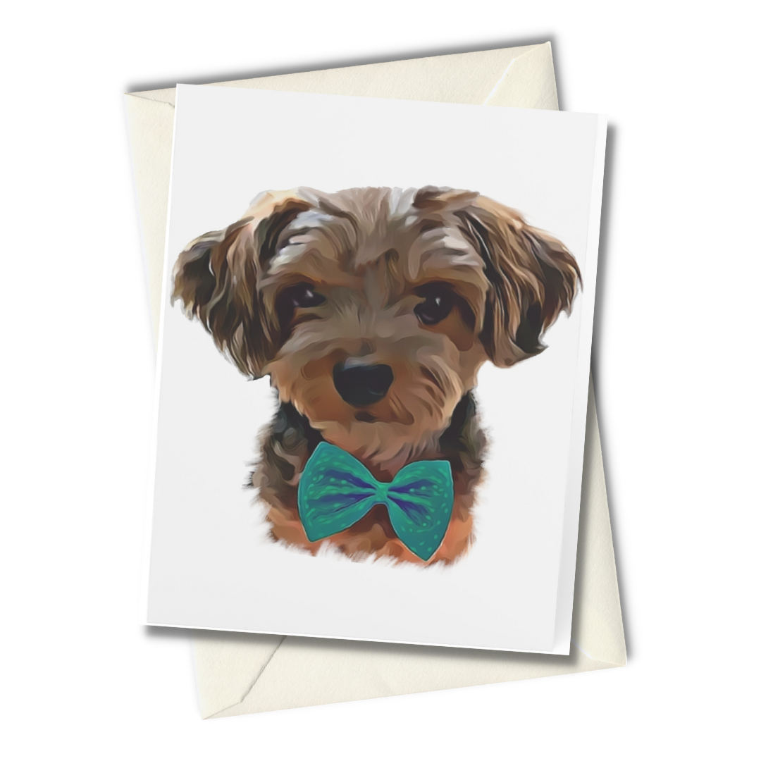 Custom Personalized Pet Greeting Cards