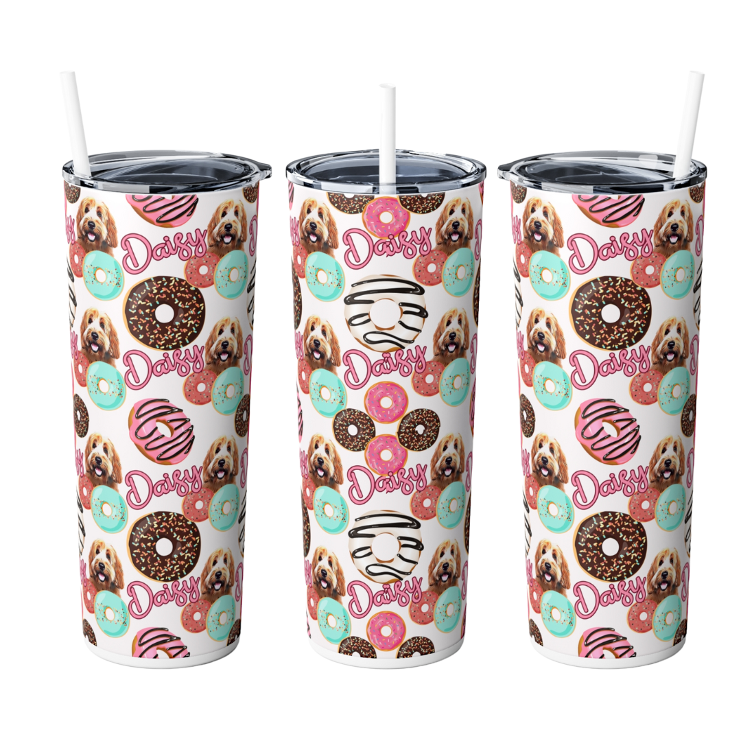 Custom Personalized 20 oz. Skinny Tumbler Cup