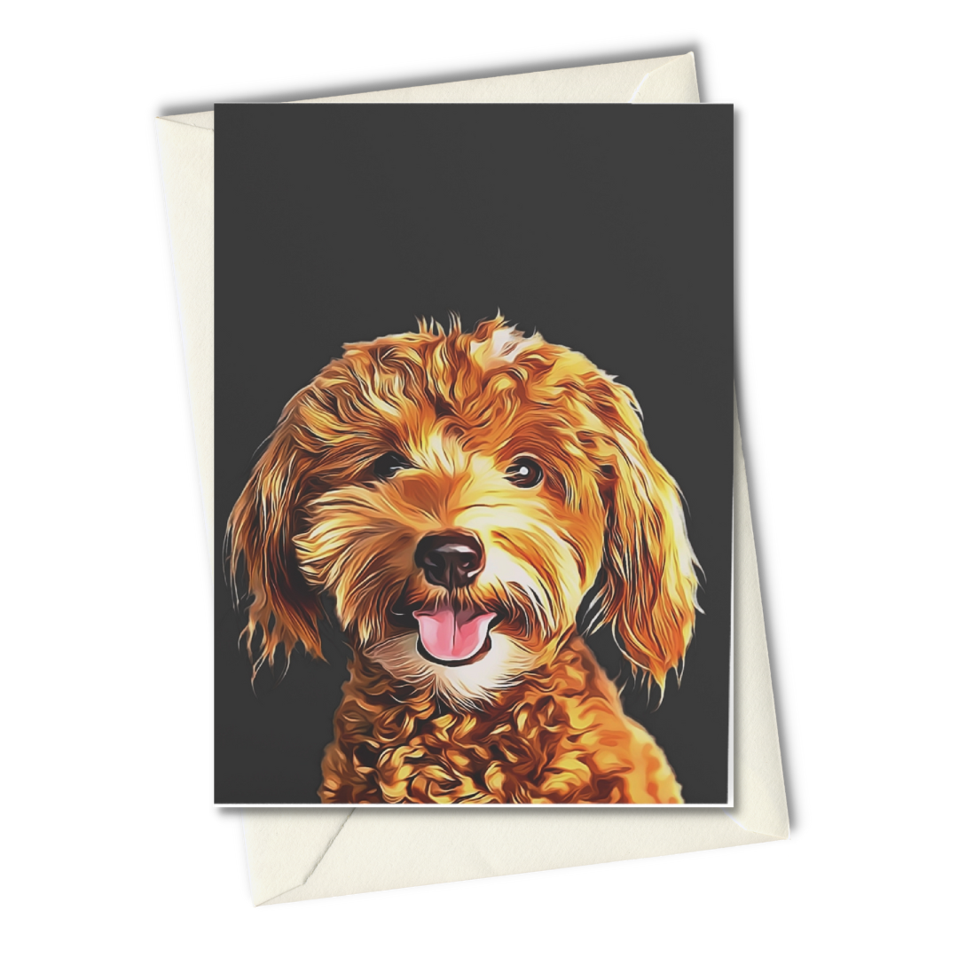 Custom Personalized Pet Greeting Cards